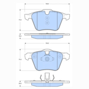 Δισκόφρενα ZTEC+ για Ford,Jaguar,Land Rover,Mg,Volvo